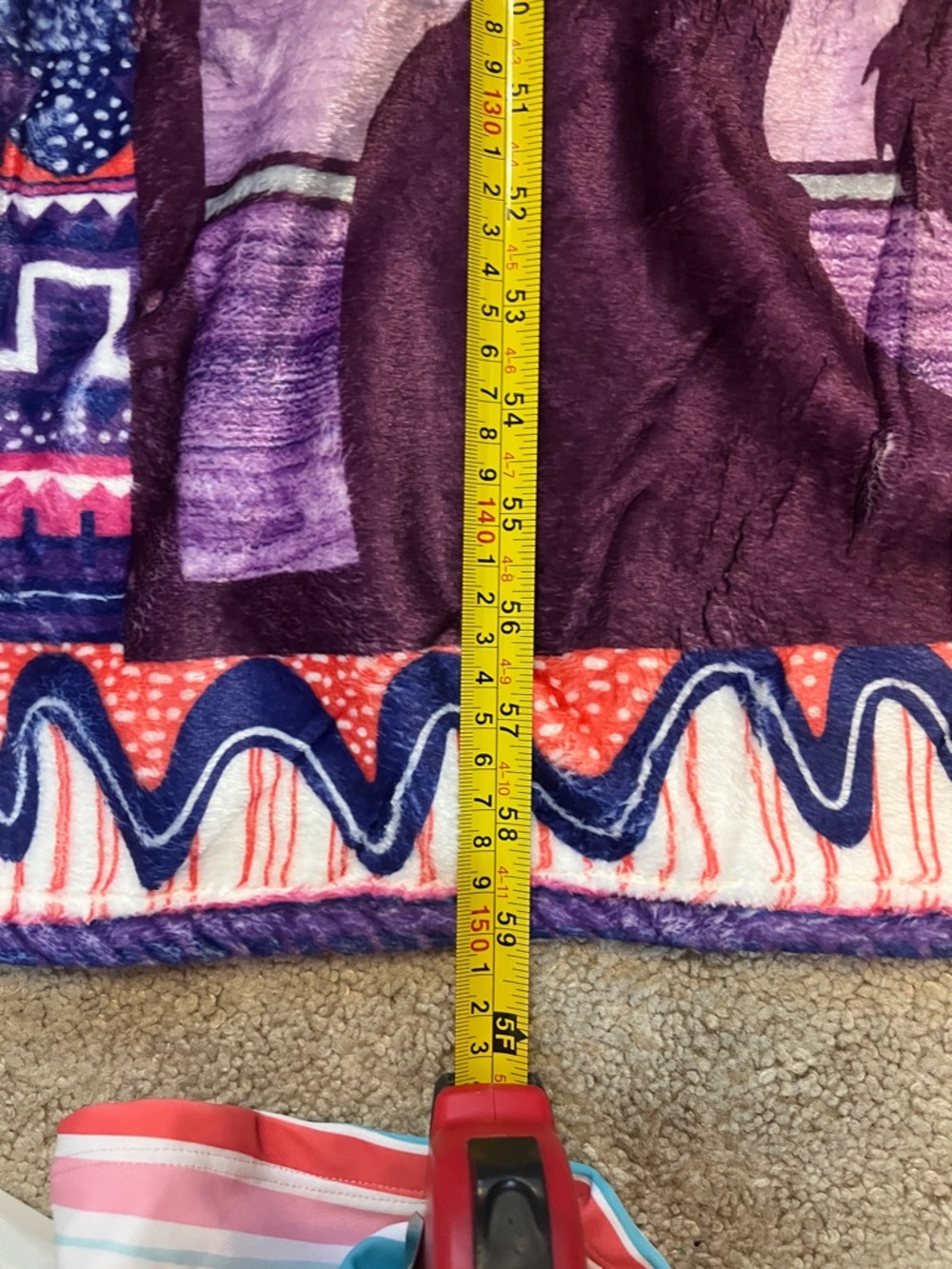 GREAT FOR MOTHERS DAY Best Mom Ever Sentimental Pink & Purple Throw Blanket NWOT - Picture 2 of 10